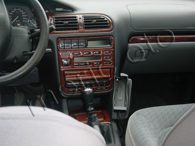 3D Cockpit Dekor für Peugeot 406 Baujahr 10/1995-05/1999 21 Teile