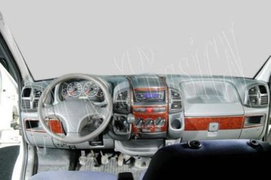3D Cockpit Dekor für Peugeot Boxer Baujahr 02/2002-02/2006 9 Teile