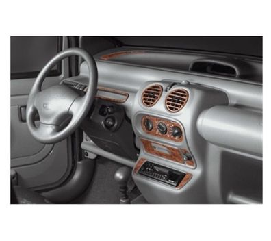 3D Cockpit Dekor für Renault Twingo Baujahr 09/1998-07/2004 12 Teile