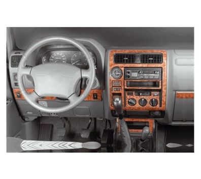 3D Cockpit Dekor für Toyota Prado Baujahr 01/2001-12/2002 18 Teile