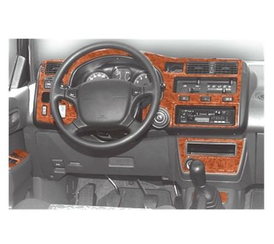 3D Cockpit Dekor für Toyota Rav 4 Baujahr 09/1994-09/2000 13 Teile