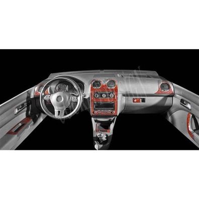 3D Cockpit Dekor für Volkswagen Caddy ab Baujahr 2011 13 Teile