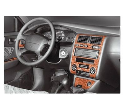 3D Cockpit Dekor für Toyota Carina E Baujahr 03/1995-02/1998 14 Teile