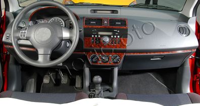 3D Cockpit Dekor für Suzuki Swift Comfort Baujahr 04/2005-12/2010 10 Teile