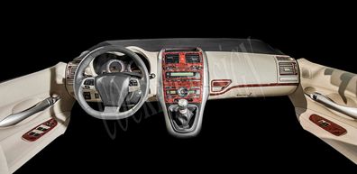 3D Cockpit Dekor für Toyota Auris ab Baujahr 01/2008 16 Teile