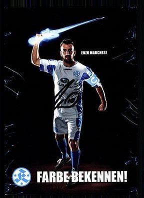 Enzo Marchese Stuttgarter Kickers 2013-14 Autogrammkarte Original Sign. + A 61489