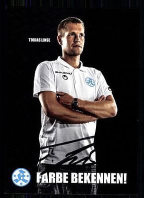 Tobias Linse Stuttgarter Kickers 2013-14 Autogrammkarte Original Sign + A 61508