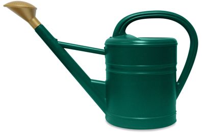 Gießkanne 10 L Retro Kunststoff Petrolgrün mit Brause Gartengießkanne