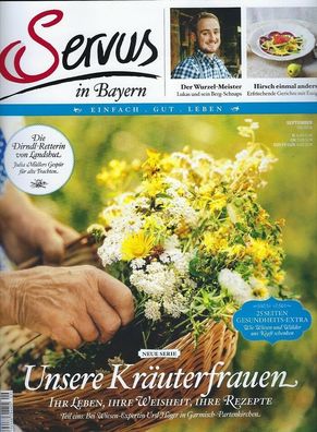 Magazin "Servus in Bayern", einfach - gut - leben, September 2018
