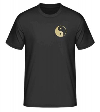 T-Shirt Ying Yang - Tai Chi gold