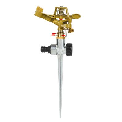 Rasensprenger mit Erdspieß - 8m Reichweite - Kreisregner Rasensprenger Sprinkler