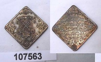 seltene Medaille Regensburg 100 Jahre Commisunterstützungsverein 1790-1890