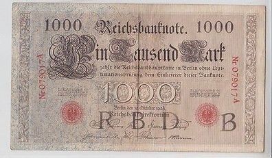 1000 Mark Deutsches Kaiserreich Banknote 10.10.1903 Rosenberg Nr.21