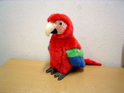 Papagei, Rot (Plüsch) / Parrot, Red (Plush)
