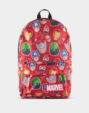 Difuzed Marvel Rucksack - Charaktere (rot) Tasche Backpack brandneues Design