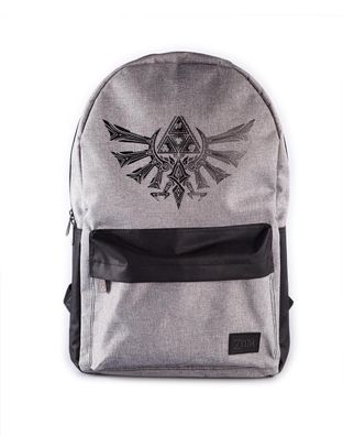 Difuzed Zelda Rucksack - Royal Crest (grau) Backpack brandneues Design Link