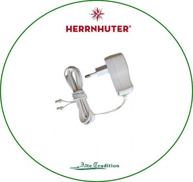 Herrnhuter Sterne Zubehör Netztgerät für 1 - 4 Sterne 13 cm 500 mA Netzteil