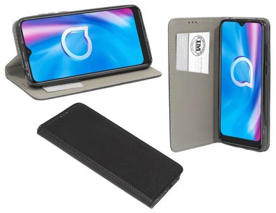 cofi1453® Buch Tasche "Smart" kompatibel mit Alcatel 1S ( 2020 ) Handy Hülle Etui ...