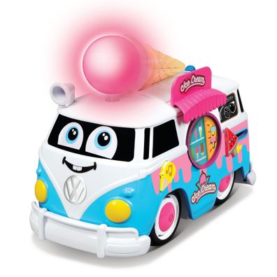 Volkswagen Magic Ice Cream Bus Eiswagen Eistruck Bulli Sound und Sprache 20cm