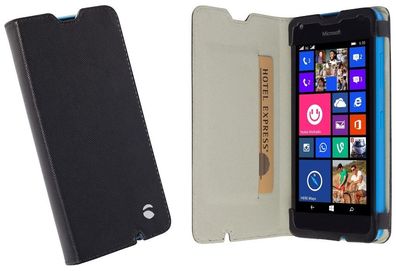 Krusell Folio Wallet Tasche Smart SchutzHülle Cover für Microsoft Lumia 550
