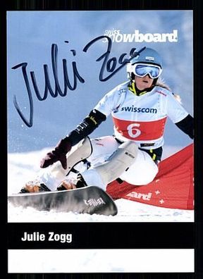 Julie Zogg Autogrammkarte Original Signiert Skialpine + A 61748