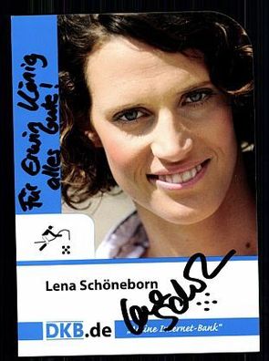 Lena Schöneborn Autogrammkarte Original Signiert Moderner Fünfkampf + A 61848