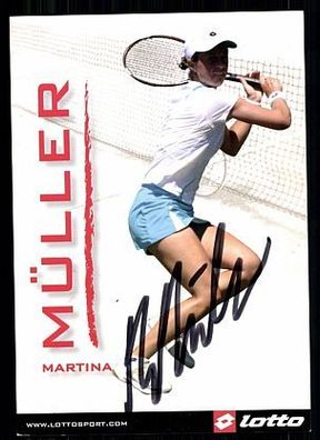 Martina Müller Autogrammkarte Original Signiert Tennis + A 61860