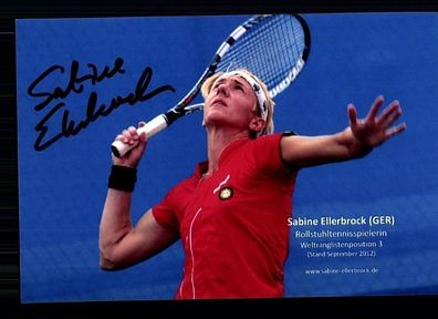 Sabine Ellerbrock TOP Foto Original Signiert Tennis + A 61869