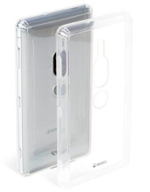Krusell Cover HardCase Schale Hülle Tasche Bumper für Sony Xperia XZ2 Premium