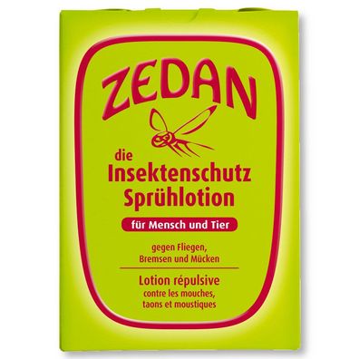 ZEDAN SP nat. Insektenschutz 2000 ml Bremsenschutz Fliegenschutz Mensch und Tier