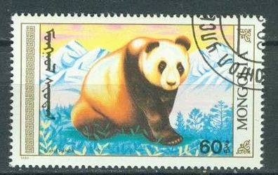 Mongolei Mi 2162 gest Großer Panda mot3855