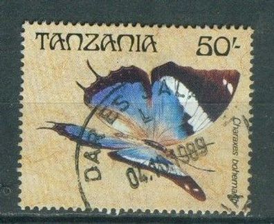 Tansania Mi 501 gest Schmetterling mot2684