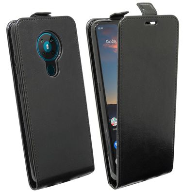 cofi1453® Flip Case kompatibel mit Nokia 5.3 Handy Tasche vertikal aufklappbar ...