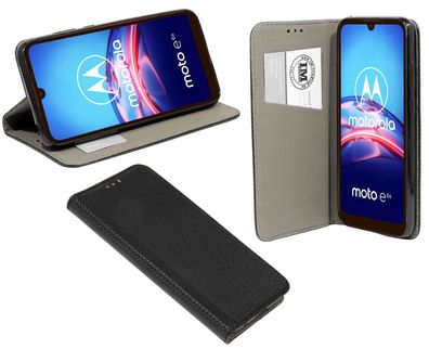 cofi1453® Buch Tasche "Fancy" kompatibel mit Motorola MOTO E6s Handy Hülle Etui ...