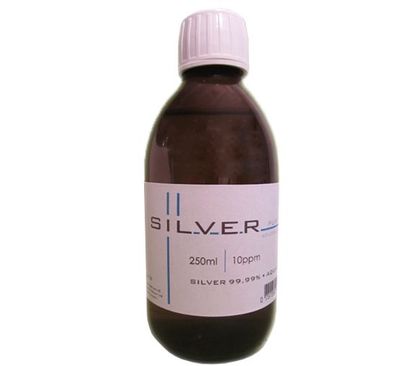 Kolloidales Silber 250ml | 10ppm Flasche Braunglas Originalitätsverschluss pure