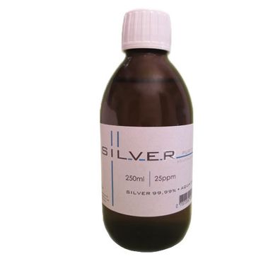 Kolloidales Silber 250ml | 25ppm Flasche Braunglas Originalitätsverschluss pure