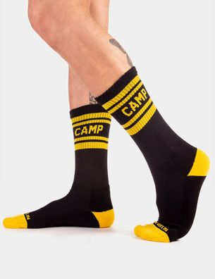 barcode Berlin Camp Socks schwarz-gelb 91750/102 gay sexy SALE Blitzversand