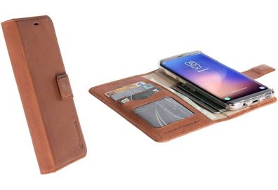 Krusell Folio Wallet Tasche Smart SchutzHülle Case Cover für Samsung Galaxy S8+