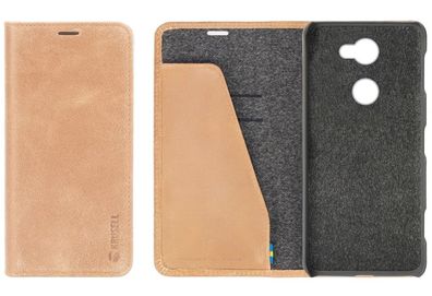 Krusell Folio Wallet Tasche Smart SchutzHülle Case Cover für Sony Xperia XA2