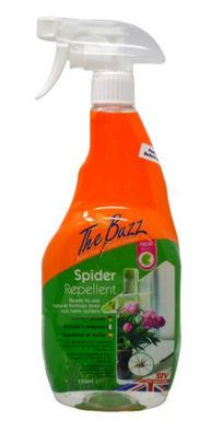 The Buzz Spinnen-Abwehrspray (nicht schädlich für Spinnen) 750 ml
