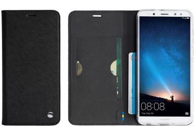 Krusell Folio Wallet Tasche Smart Hülle Book Case Cover für Huawei Mate 10 Lite