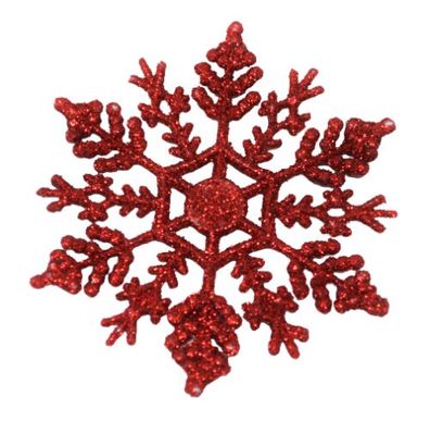 Schneeflocken Weihnachten Schneeflocken-Dekoration Weihnachtsbaum 12 Stück 10 cm