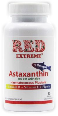 RED Extreme - Astaxanthin - aus der Alge Haematococcus Pluvialis - ECO Zertifiziert