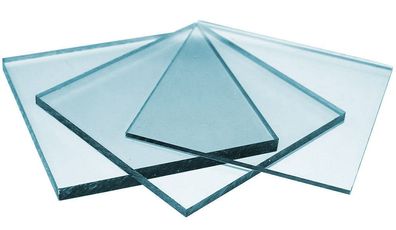 Polycarbonat Platte/ Folie, Klar - 297 x 210 x 0,25 mm - Für Visiere