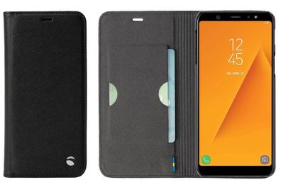 Krusell Folio Wallet Tasche Smart Hülle Case Cover für Samsung Galaxy A6 2018
