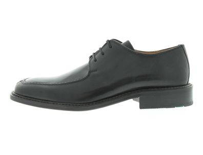 Manz Herrenschuhe Schnürhalbschuh Coll Glattleder Schnürsenkel 0421-A-O