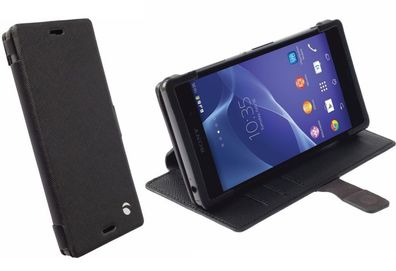 Krusell Folio Tasche Smart SchutzHülle Wallet Case Cover für Sony Xperia Z3