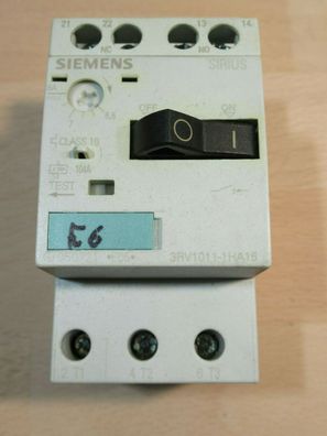 Siemens SIRIUS 3RV1011-1HA15, Motorschutzschalter