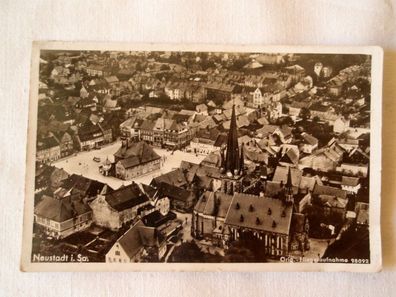 AK Neustadt Sachsen , orig. Fliegeraufnahme Luftbild 19.7.1938
