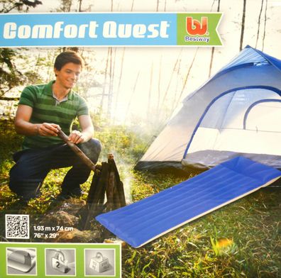 Bestway Campingmatratze, 193 x74cm, Matratze Luftmaratze Outdoor Zelten Trekking
